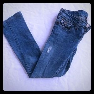 EUC True Religion Straight Leg Jeans